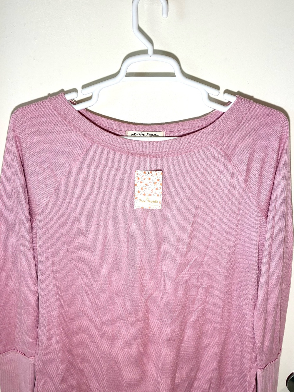 NWT Free People We The Free Snowy Thermal Long Sleeve Top - Picture 4 of 14